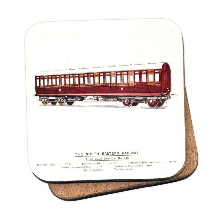 Third Class Carriage, No. 646 - North Eastern Railway Coaster