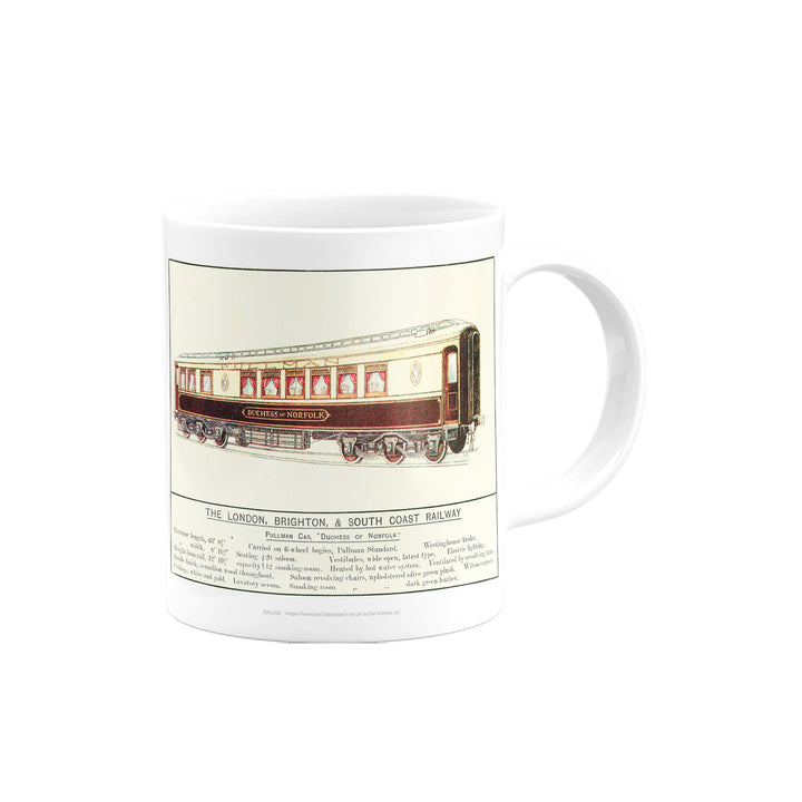 Pullman Car, Duchess of Norfolk Mug