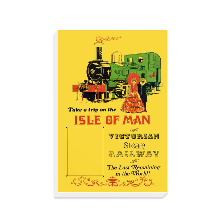 Isle of Man Trip - Victorian Steam Railway - Canvas