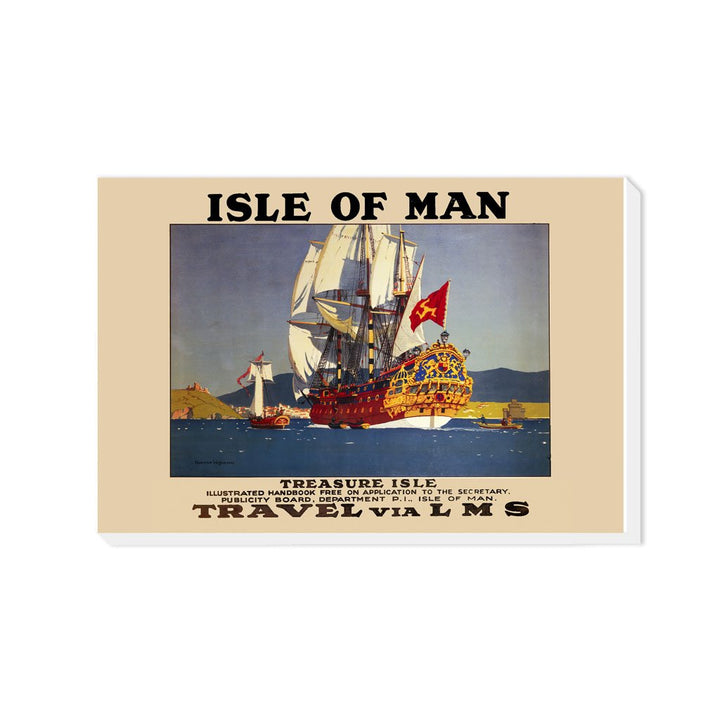 Isle Of Man - Treasure isle - Canvas