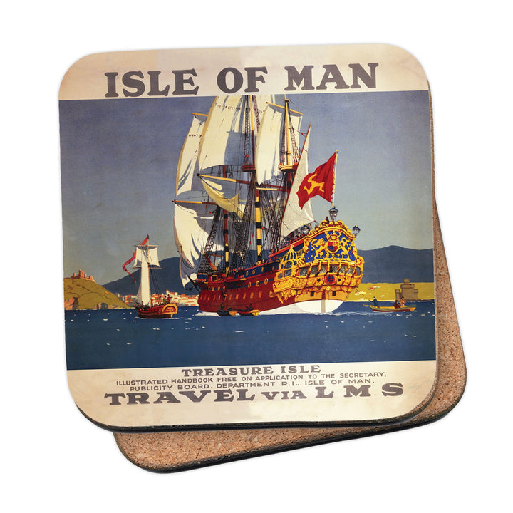 Isle Of Man - Treasure isle Coaster