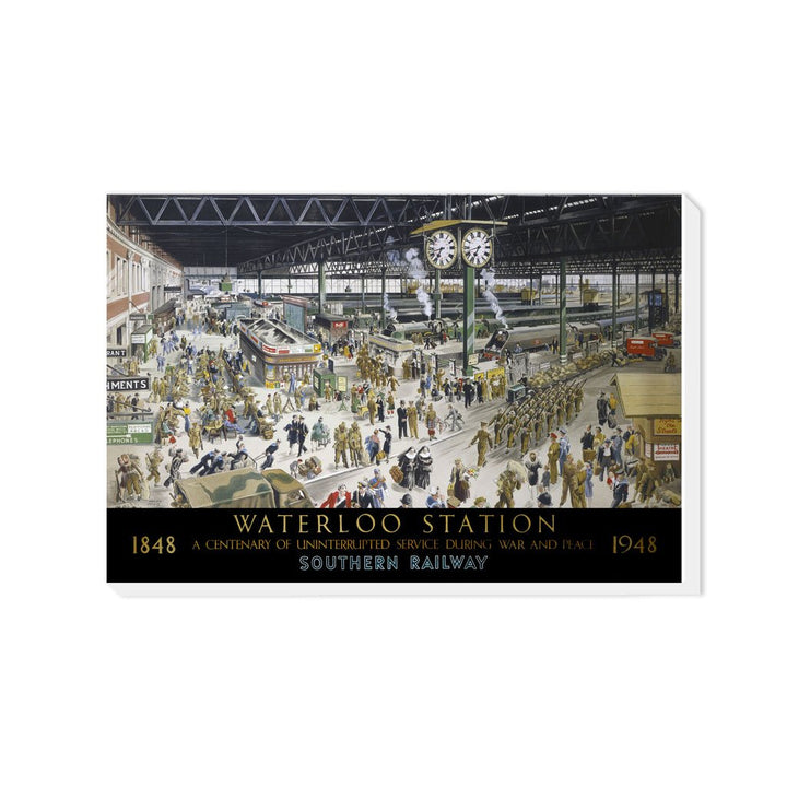 Waterloo Station - Southern Railway - Canvas