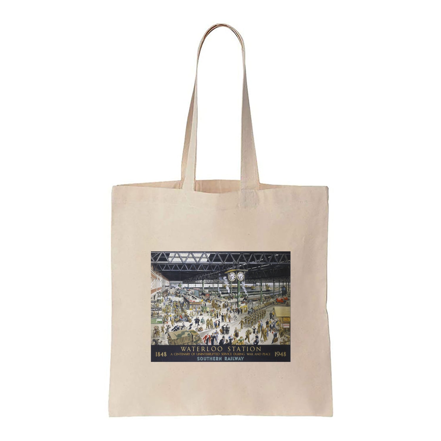 Waterloo Station - Southern Railway - Canvas Tote Bag