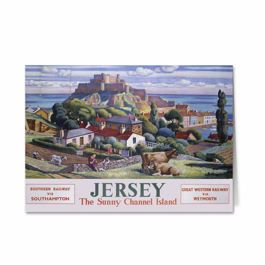 Jersey - The Sunny Channel Island Greeting Card