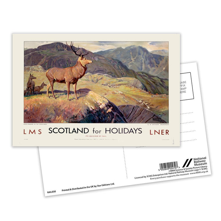 Sark via Southampton and Bouley Bay, Jersey Postcard Pack of 8