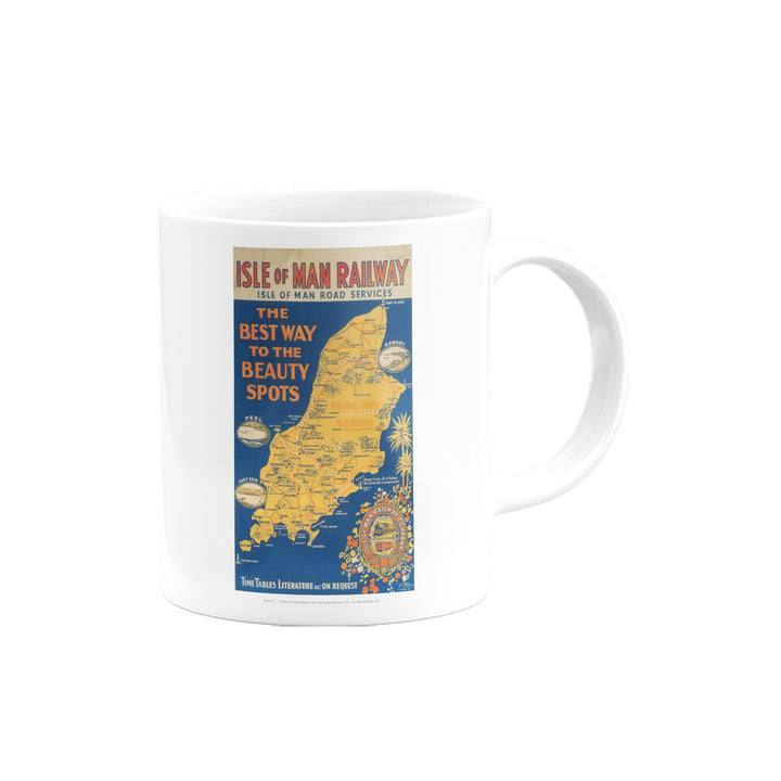 Isle Of Man Railway - The Best Way to the Beauty Spots Mug