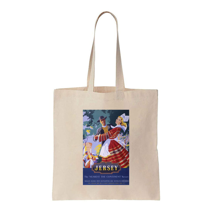 Jersey - Nearest Continent Resort - Canvas Tote Bag