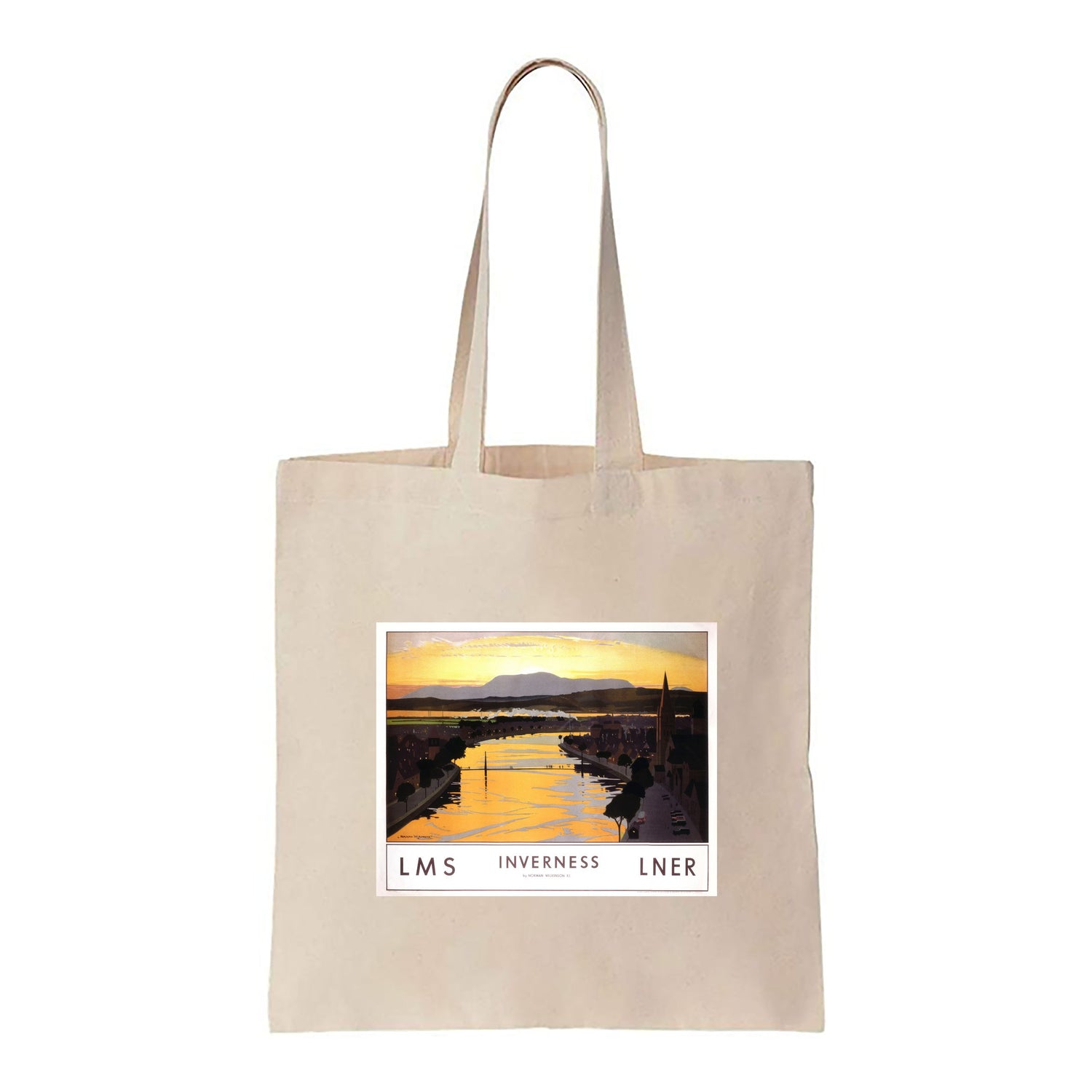 Inverness Sunset - Canvas Tote Bag