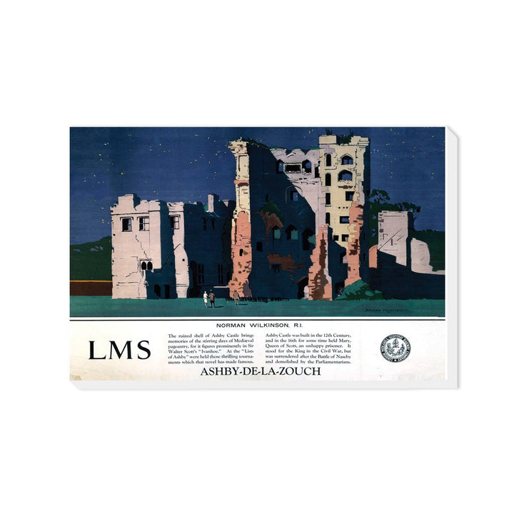 Ashby castle - Ashby-de-la-zouch - Canvas