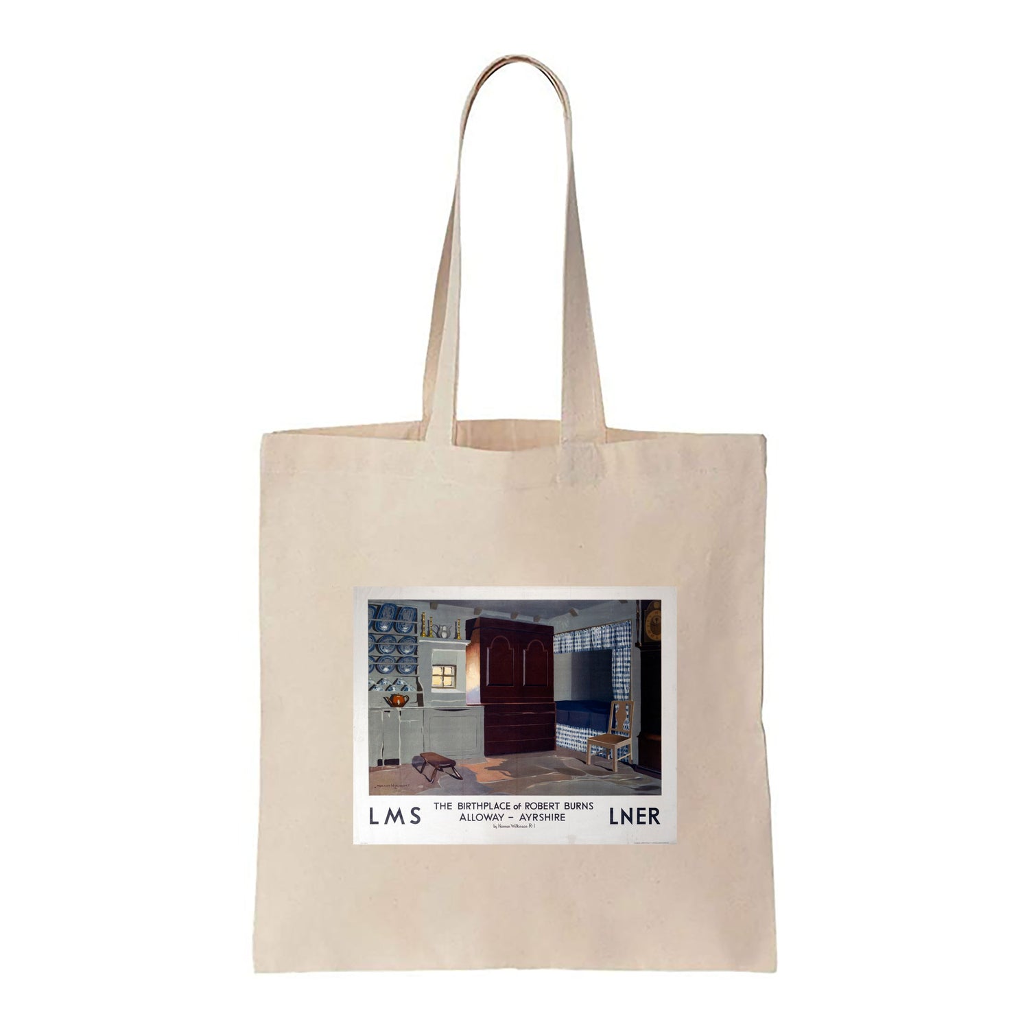 The Birthplace of Robert Burns - Alloway Ayrshire - Canvas Tote Bag