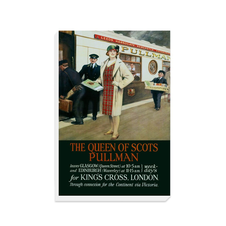 The Queen Of Scots Pullman - To Kings Cross Station - Canvas