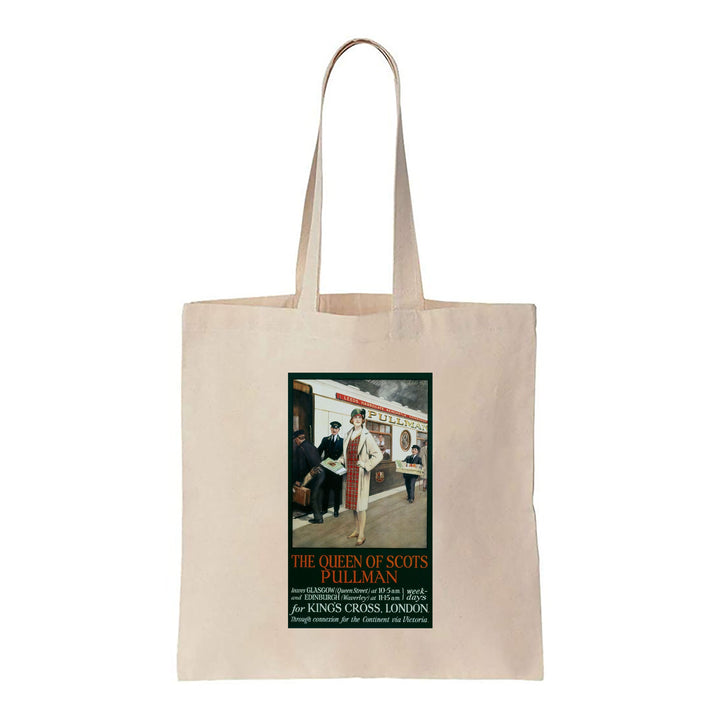 The Queen Of Scots Pullman - To Kings Cross Station - Canvas Tote Bag