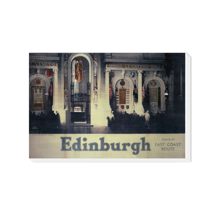 Scottish National War Memorial - Edinburgh by East Coast - Canvas