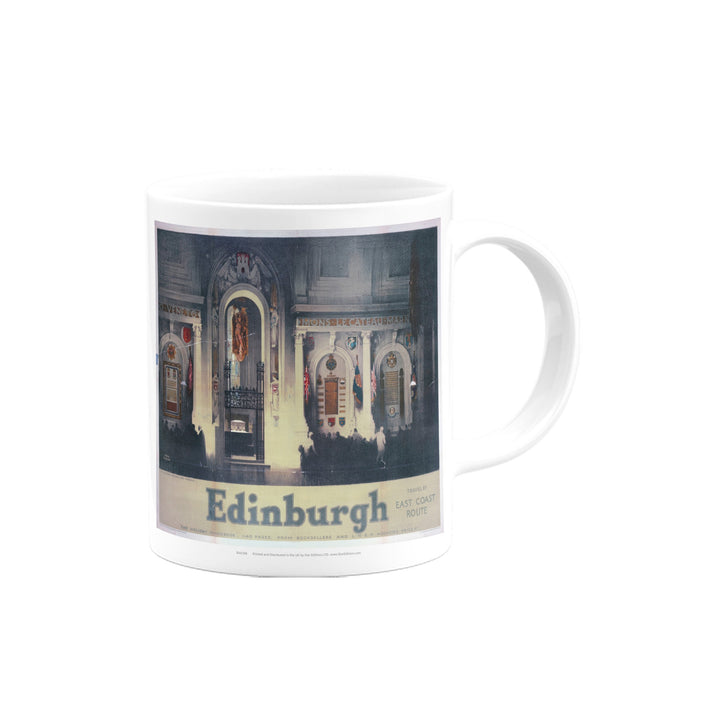 Scottish National War Memorial - Edinburgh by East Coast Mug