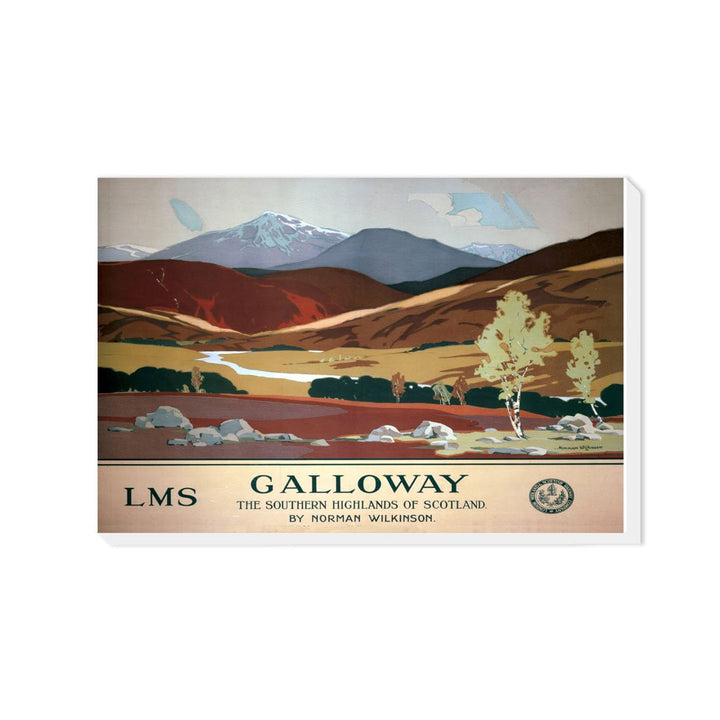 Galloway, The Southern Highlands of Scotland - Canvas