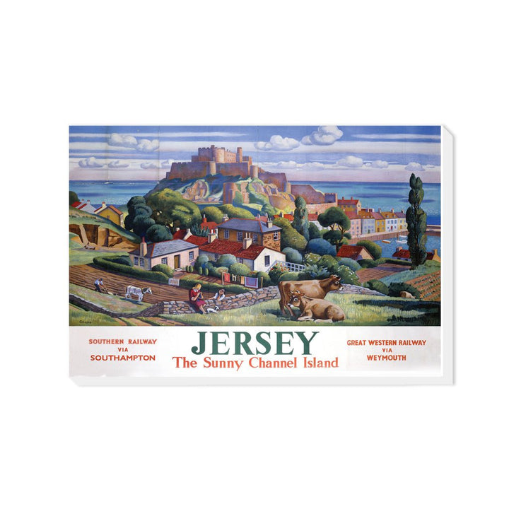 Jersey, the Sunny Channel Island - Canvas