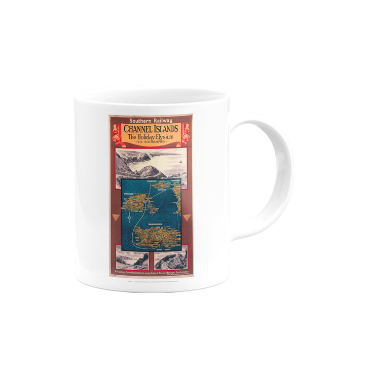 Channel Island Holiday Elysium - Southern Railway Mug