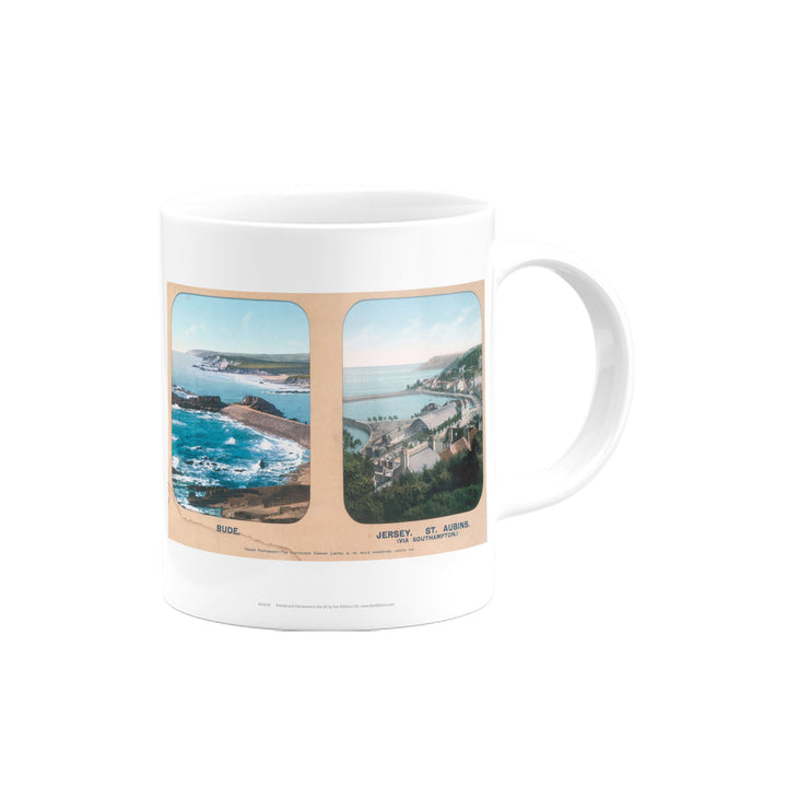 Bude and Jersey, St. Aubins Mug