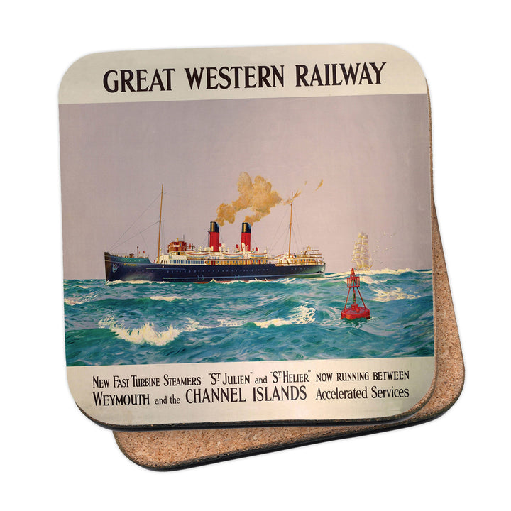 St Julien and St Helier fast turbine steamers - Great western railway Coaster