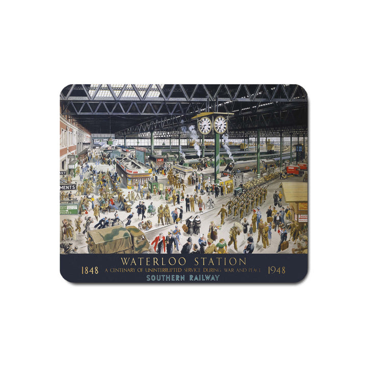 Waterloo Station - Southern Railway 1848 to 1948 - Mouse Mat