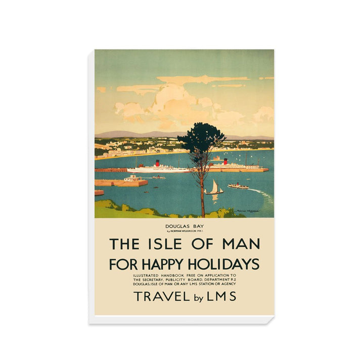 Douglas Bay, The Isle of Man - Canvas