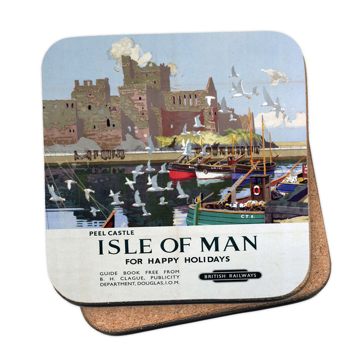 Peel Castle, Isle of Man Coaster
