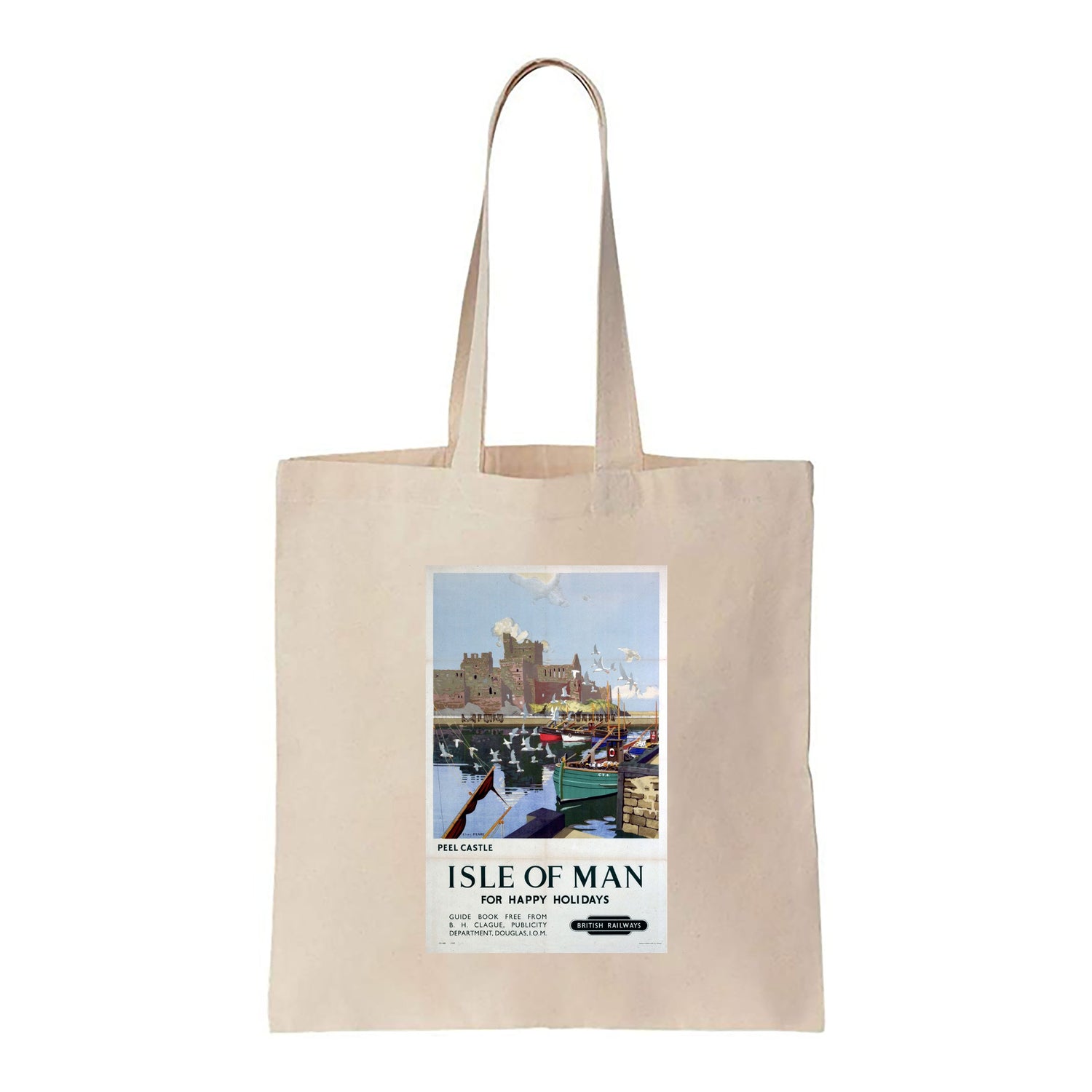 Peel Castle, Isle of Man - Canvas Tote Bag
