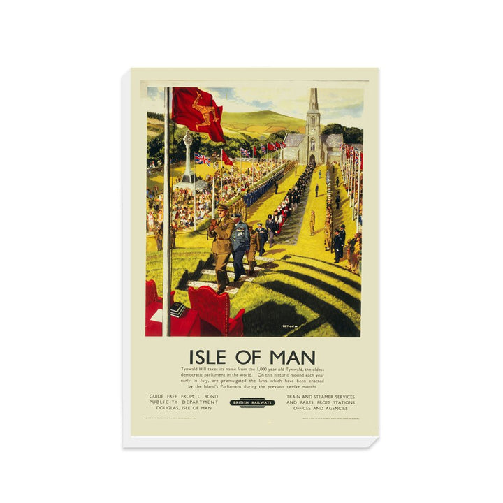 Isle Of Mans Tynwald Hill - Canvas