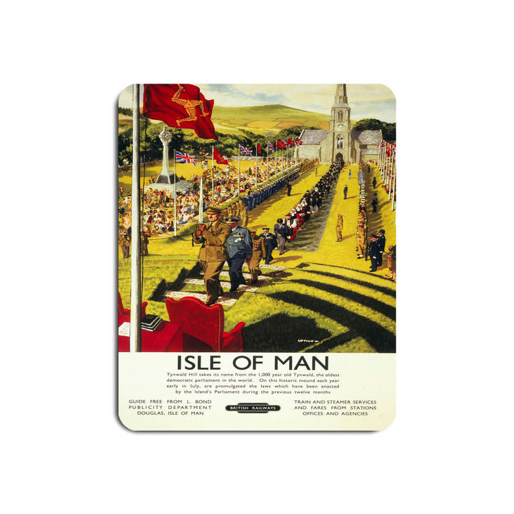 Isle Of Mans Tynwald Hill - Mouse Mat