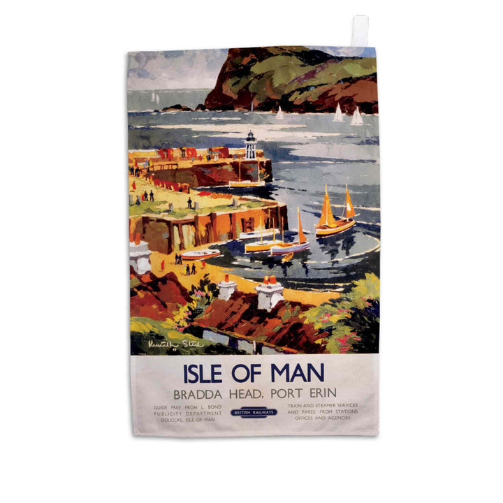 Bradda Head, Port Erin - Isle Of Man - Tea Towel