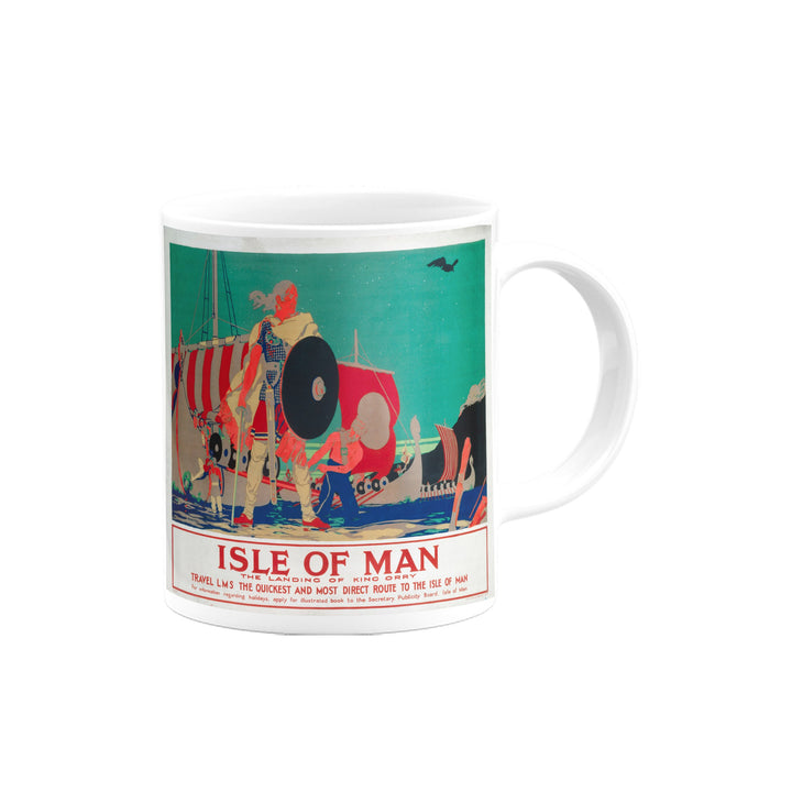 The Landing Of King Orry - Isle Of Man Mug