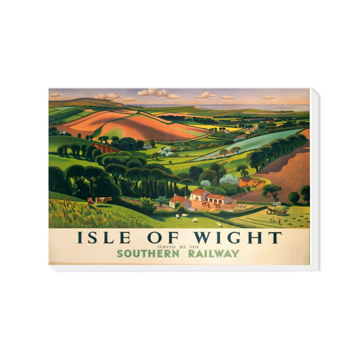 Isle Of Wight - Southern Railway - Canvas