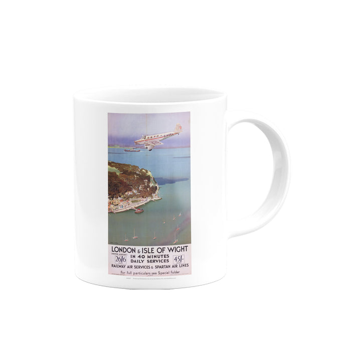 Railway Air Services and Spartan Air Lines - London to Isle of Wight Mug