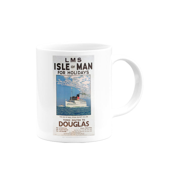 Isle Of Man For Holidays - Steam Packet, Routes to Douglas Mug