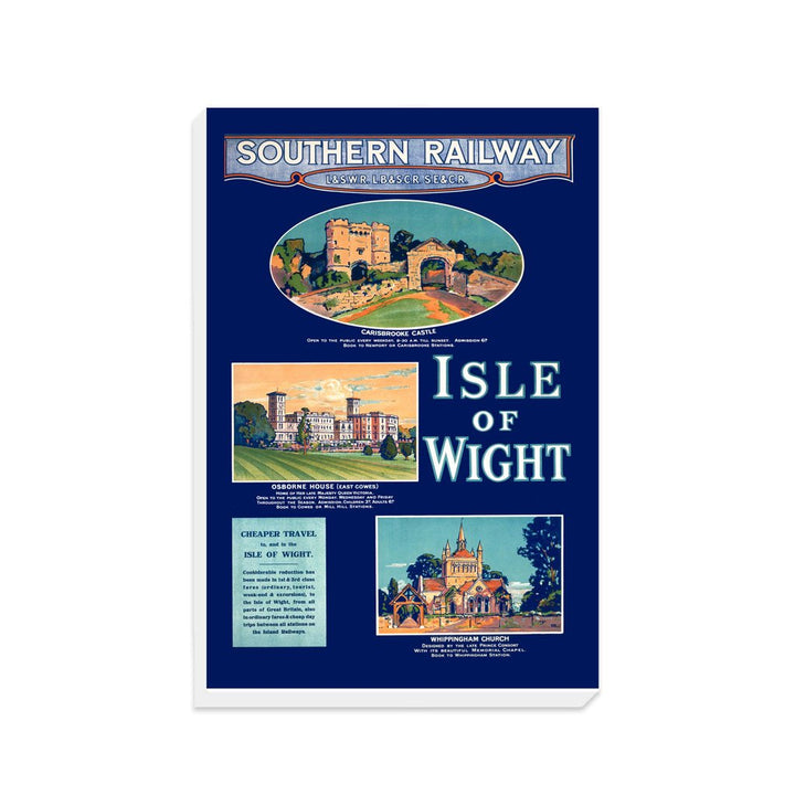 Sights of Isle Of Wight - Canvas