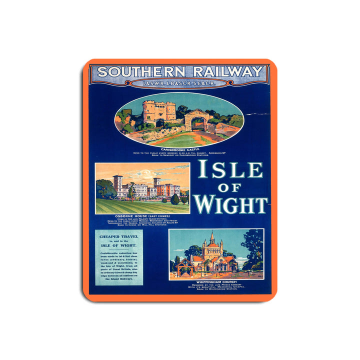 Sights of Isle Of Wight - Mouse Mat