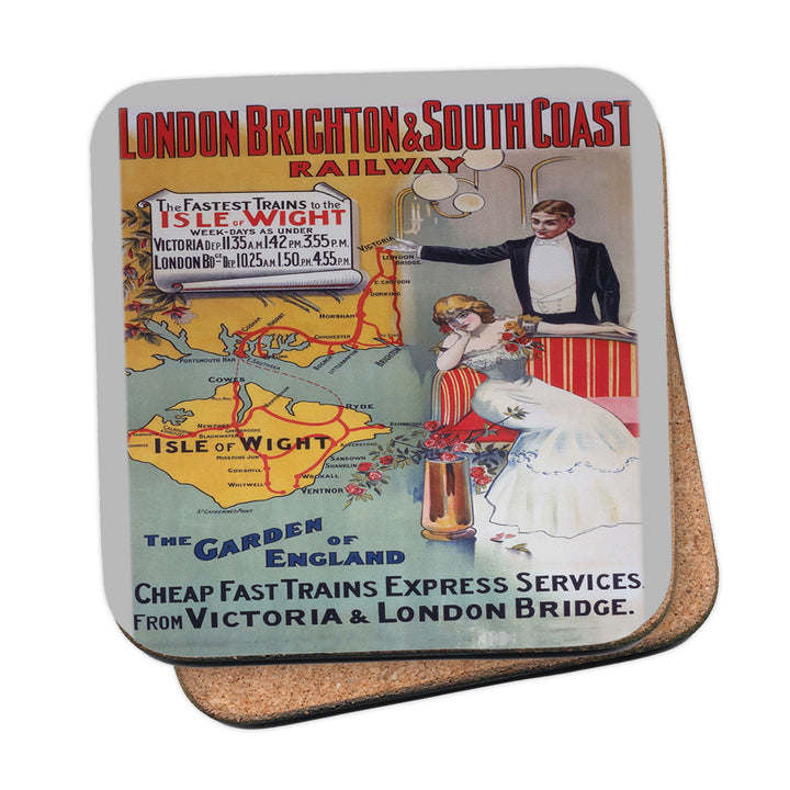 The Garden of England - Isle Of Wight Coaster