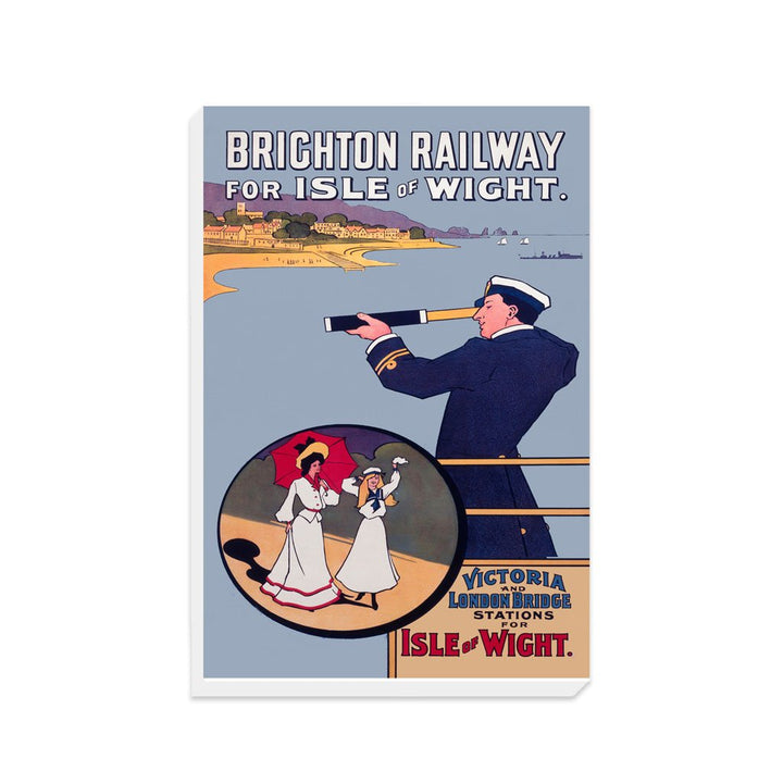 Brighton Railway for Isle Of Wight - Canvas
