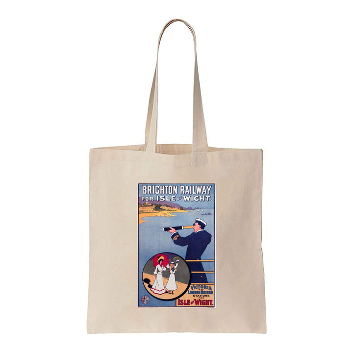 Brighton Railway for Isle Of Wight - Canvas Tote Bag