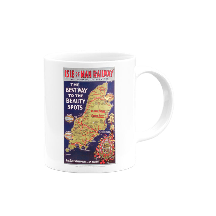 The Best Way to the Beauty Spots - Isle of Man Railway Mug