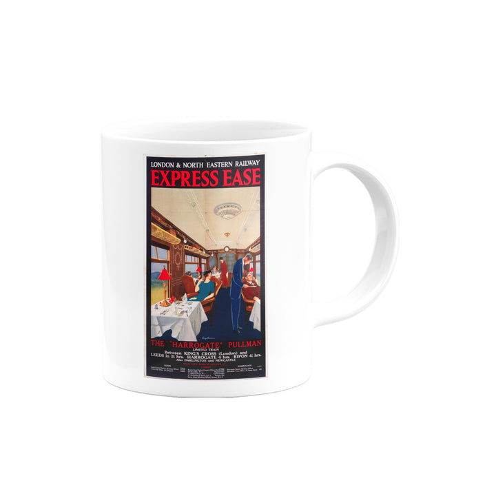 The Harrogate Pullman - Express Ease by London and North Eastern Railway Mug