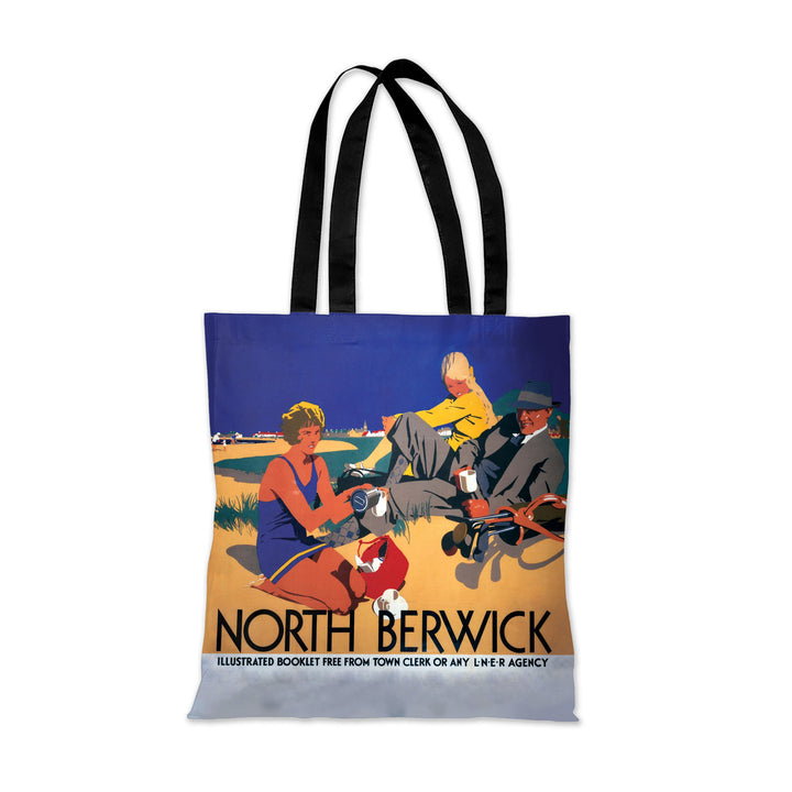 North Berwick, Scotland - Edge to Edge Tote Bag