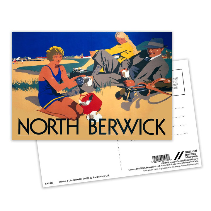 North Berwick, Scotland Postcard Pack of 8