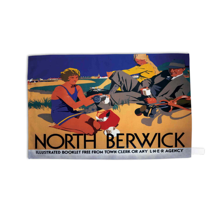 North Berwick, Scotland - Tea Towel