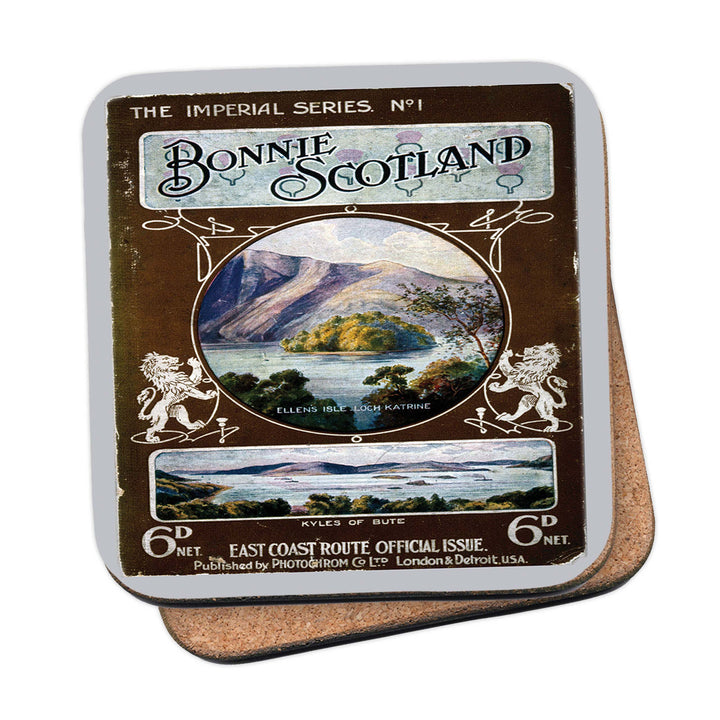 Bonnie Scotland -The Imperial Series No 1 Coaster