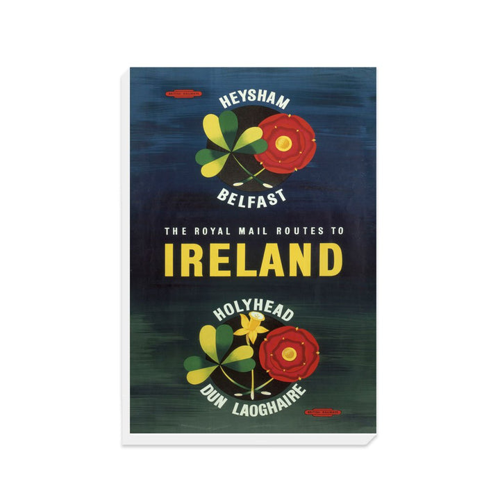 Royal Mail Routes to Ireland - Canvas