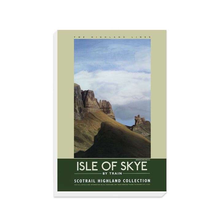 Isle of Skye by train - Scotrail Highland Collection - Canvas