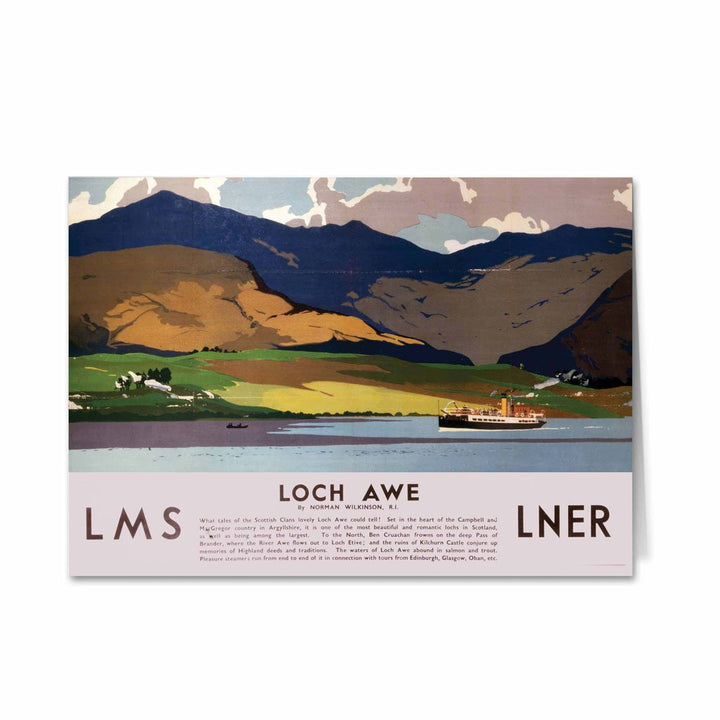 Loch Awe Greeting Card