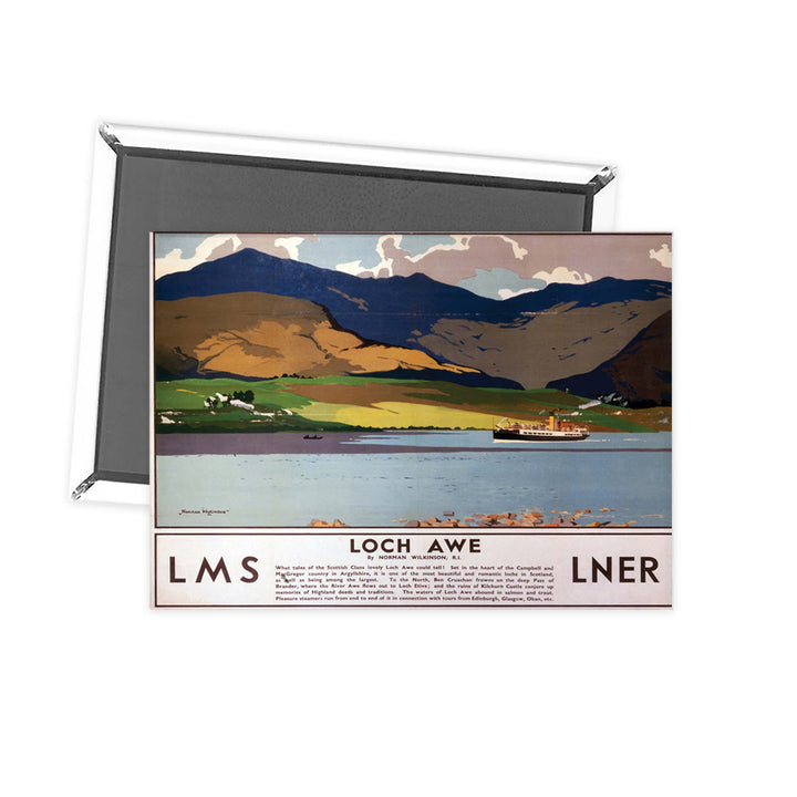 Loch Awe - Norman Wilkinson LNER Fridge Magnet