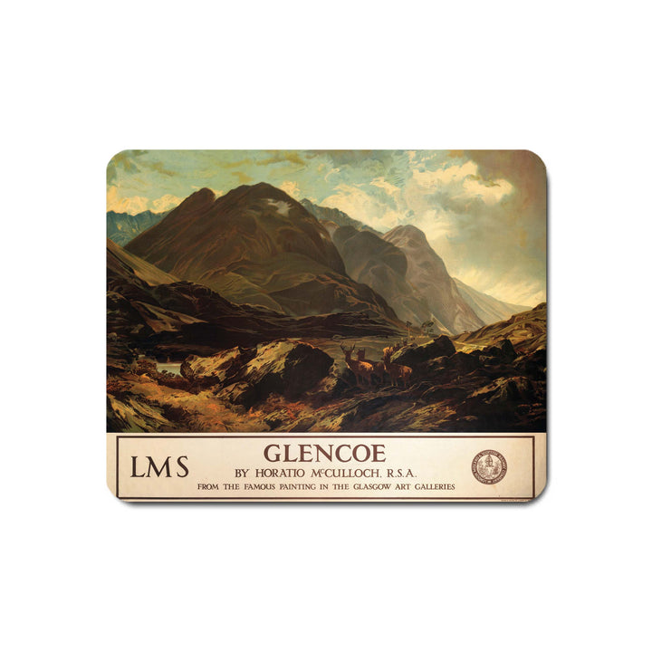 Glencoe by Horatio McCulloch - Mouse Mat